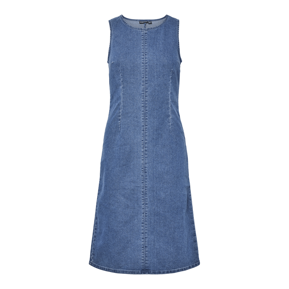 Pieces Tiffany Blue Denim Dress